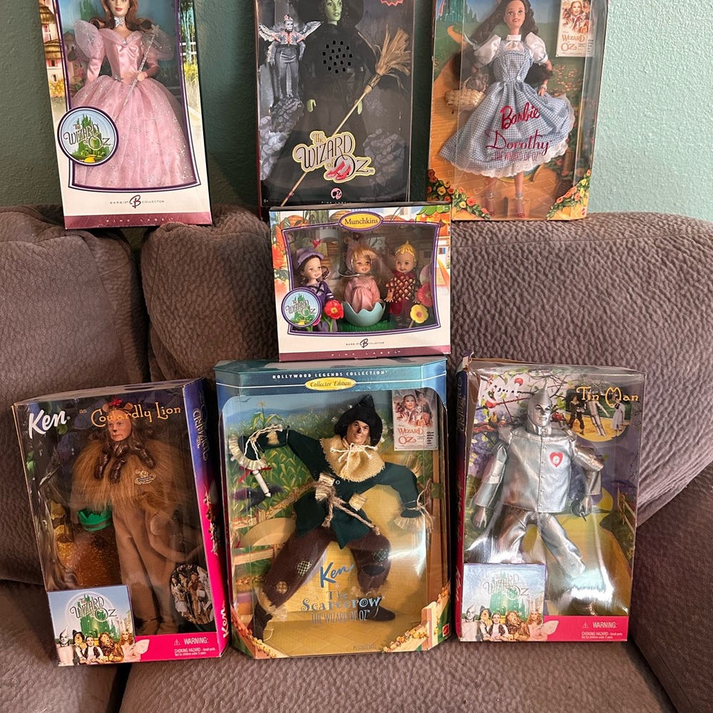 Barbie Wizard of Oz 7 piece